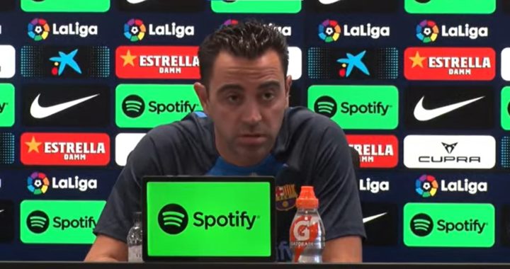 Xavi discusses Robert Lewandowski replacement ahead of Atletico Madrid match