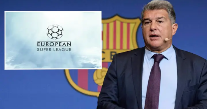 Laporta claims European Super League will start in 2025, without English teams