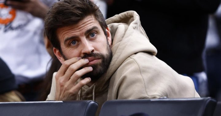 Shakira ex Gerard Pique looks miserable at NBA game