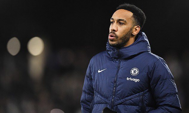 Pierre-Emerick Aubameyang is KICKED OUT of Chelsea Champions League squad