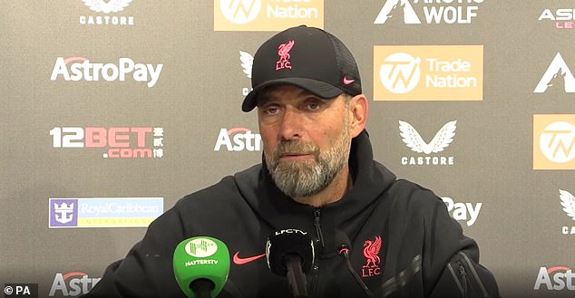 Jurgen Klopp refuses to answer journalist question about Liverpool poor starts after Wolves loss