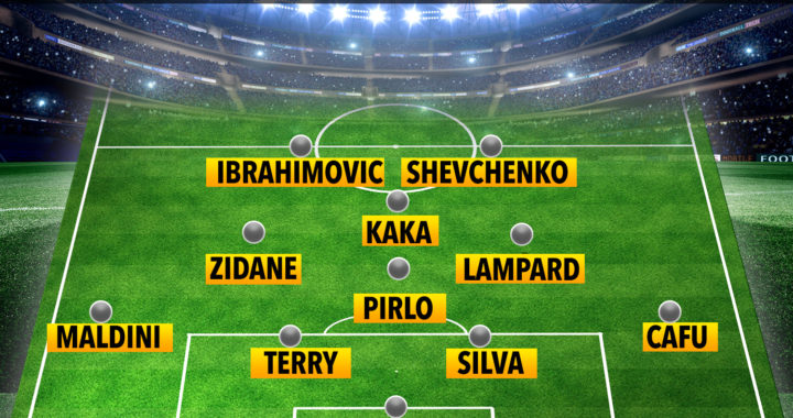 Ancelotti picks his all-time XI including Chelsea stars Terry and Lampard