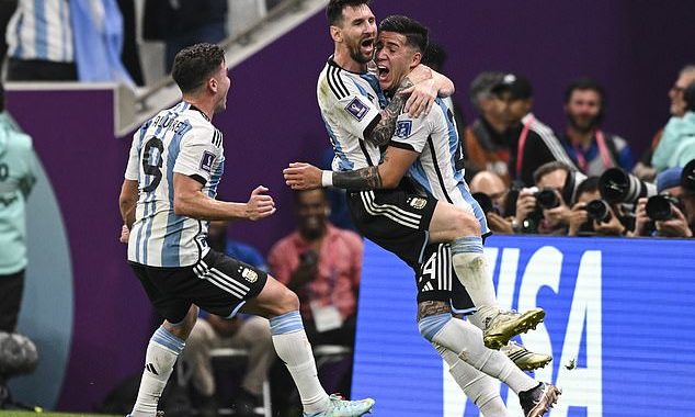 Enzo Fernandez hails the impact Lionel Messi has had on him