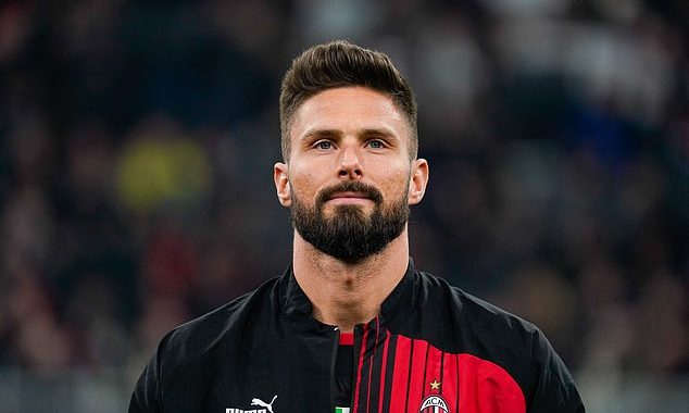 Olivier Giroud is open to a return to the Premier League once his AC Milan contract expires