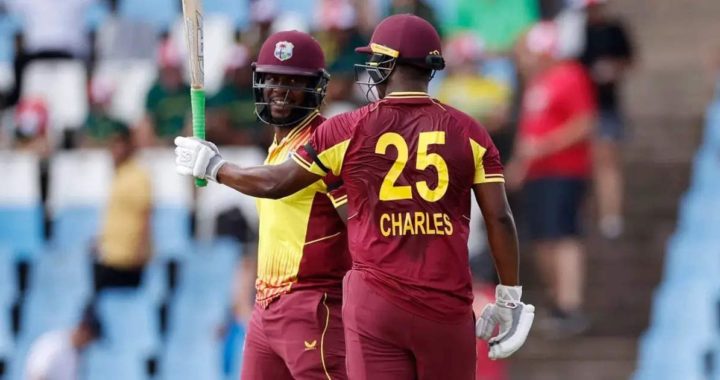CRICKET- Johnson Charles smashes the fastest century, reaches three figures in 39 balls against South Africa