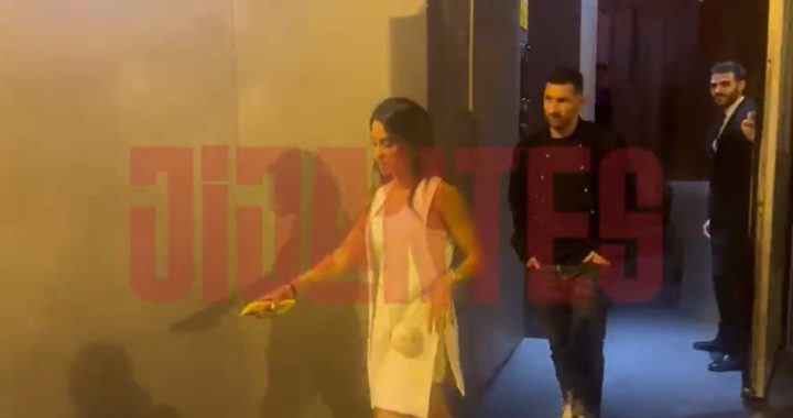 Messi spotted leaving dinner with former Barca teammates as speculation grows