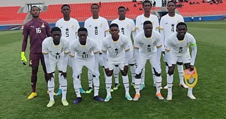 Ghana thrash hosts Serbia 4-0 in UEFA U16 Development tournament