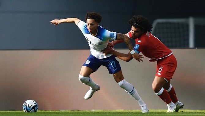 U-20 World Cup- Tunisia falls to England in opener
