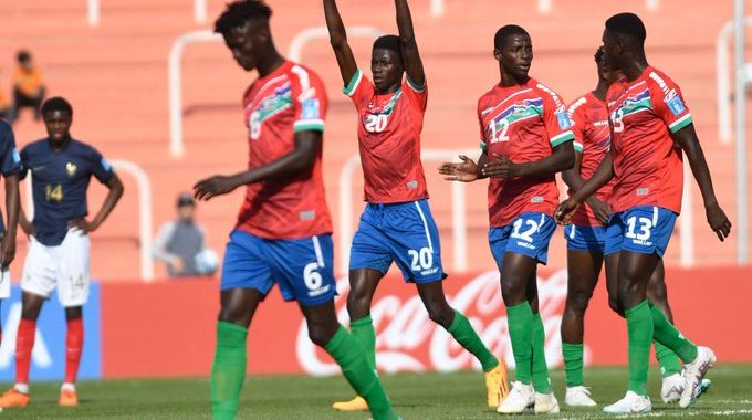U-20 World Cup 2023- Adama Bonjang brace ensures Gambia pick first win in opener against Honduras