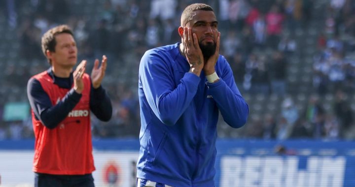 Hertha Berlin Bundesliga relegation leaves Kevin-Prince Boateng in tears