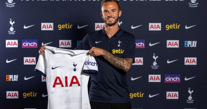 Tottenham confirm signing of James Maddison from Leicester
