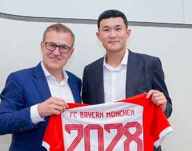 Bayern confirm the signing of Kim Min-Jae from Napoli on a 5-year deal