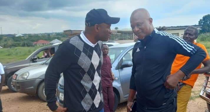 Kotoko boss Prosper Nartey Ogum and former Black Stars manager AKwesi Appiah spotted in Otumfuo visit to Adako Jachie