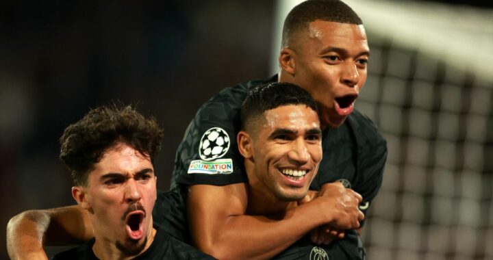 Africa brightest defender Achraf Hakimi on target as PSG beat Dortmund 2-0 in Champions League