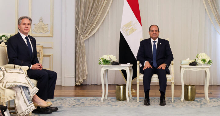 Antony Blinken in Egypt seeking progress on Gaza ceasefire deal